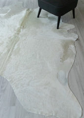 (Rare) Off White Cowhide Rug (Size: 240 X 200 CM) CHR2393