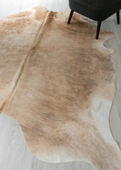 Light Brindle Cowhide Rug (Size: 230 X 210 CM) CHR2362