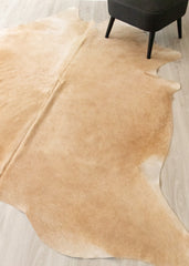 (Rare) Palomino Cowhide Rug (Size: 260 X 220 CM) CHR2364