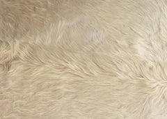 Champagne Cowhide Rug (Size: 200 X 190 CM)