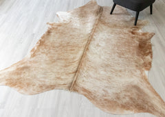 (Rare) Palomino Cowhide Rug (Size: 240 X 190 CM) CHR2383