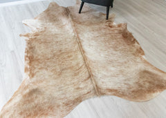 (Rare) Palomino Cowhide Rug (Size: 240 X 190 CM) CHR2383