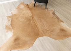 (Rare) Palomino Cowhide Rug (Size: 230 X 210 CM) CHR2367