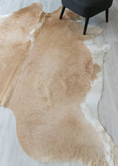 (Rare) Palomino Cowhide Rug (Size: 240 X 220 CM) CHR2377