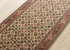 Authentic Wool Hand-Knotted Mahi Hallway Runner Rug - 80 x 300 cm