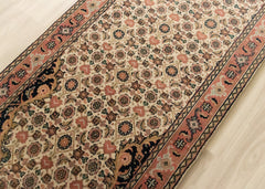 Authentic Wool Hand-Knotted Mahi Hallway Runner Rug - 80 x 300 cm