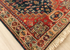 Authentic Wool Hand-Knotted Hallway Runner Rug – 76 x 240 cm