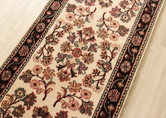 Authentic Wool Hand-Knotted Hallway Runner Rug – 80 x 260 CM