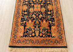 Authentic Wool Hand-Knotted Hallway Runner Rug – 80 x 260 cm
