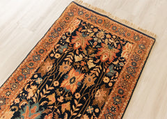 Authentic Wool Hand-Knotted Hallway Runner Rug – 80 x 260 cm