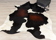 Reddish Cowhide Rug (Size: 240 x 210 CM)