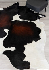 Reddish Cowhide Rug (Size: 240 x 210 CM)