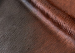 Reddish Cowhide Rug (Size: 240 x 210 CM)