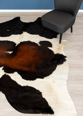 Reddish Cowhide Rug (Size: 240 x 230 CM)
