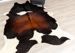 Reddish Cowhide Rug (Size: 250 x 190 CM)
