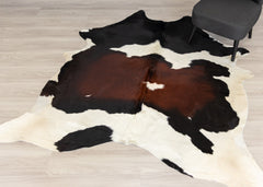 Reddish Cowhide Rug (Size: 220 x 200 CM)