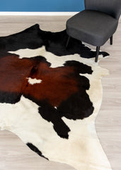 Reddish Cowhide Rug (Size: 220 x 200 CM)