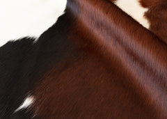 Reddish Cowhide Rug (Size: 220 x 200 CM)