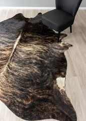 (Rare) Grey Brindle Cowhide Rug (Size: 280 x 220 CM)
