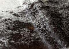 Salt Pepper Tri-Color Cowhide Rug (Size: 230 x 200 CM)