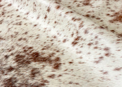 Salt Pepper Tri-Color Cowhide Rug (Size: 230 x 220 CM)