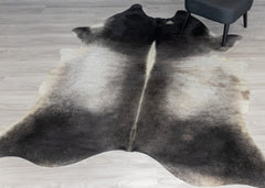 Grey Cowhide Rug (Size: 230 x 190 CM)