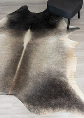 Grey Cowhide Rug (Size: 240 x 200 CM)
