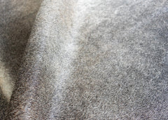 Grey Cowhide Rug (Size: 240 x 200 CM)