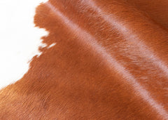 Hereford Brown And White Cowhide Rug (Size: 230 x 220 CM)
