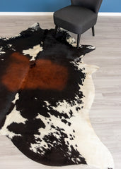 Reddish Cowhide Rug (Size: 240 x 200 CM)