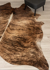 Medium Brindle Cowhide Rug (Size: 240 X 220 CM)