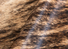 Medium Brindle Cowhide Rug (Size: 240 X 220 CM)