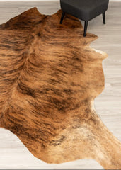 Medium Brindle Cowhide Rug (Size: 260 X 220 CM)