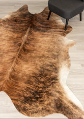 Medium Brindle Cowhide Rug (Size: 240 X 200 CM)