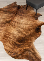 Medium Brindle Cowhide Rug (Size: 250 X 210 CM)