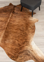 Medium Brindle Cowhide Rug (Size: 230 X 200 CM)