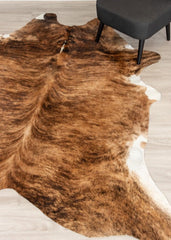 Medium Brindle Cowhide Rug (Size: 220 X 200 CM)
