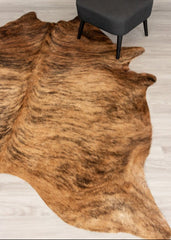 Medium Brindle Cowhide Rug (Size: 220 X 210 CM)