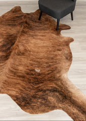 Medium Brindle Cowhide Rug (Size: 240 X 210 CM)