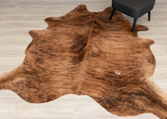 Medium Brindle Cowhide Rug (Size: 240 X 210 CM)