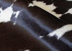 Black And White Cowhide Rug (Size: 210 X 170 CM)
