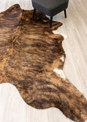 Medium Brindle Cowhide Rug (Size: 230 X 210 CM)