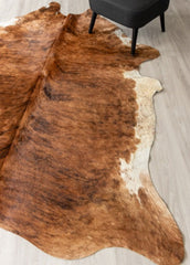 Medium Brindle Cowhide Rug (Size: 240 X 200 CM)