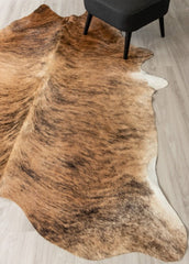 Medium Brindle Cowhide Rug (Size: 230 X 200 CM)