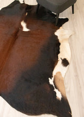 Reddish Cowhide Rug (Size: 220 X 190 CM) CHR2194