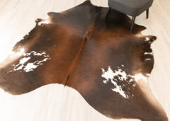 Reddish Cowhide Rug (Size: 230 X 200 CM) CHR2195