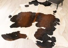 Reddish Cowhide Rug (Size: 260 X 200 CM) CHR2200