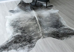 (Rare) Grey Brindle Cowhide Rug (Size: 260 X 220 CM) CHR2546