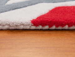 Floral Modern Wool Rug