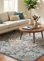 Multi-Colour Vintage Area Rug